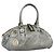Borsa GUCCI GG Canvas Guccissima in Pelle 2way Argento Oro 223974 Auth bs36514 D'oro