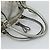Borsa GUCCI GG Canvas Guccissima in Pelle 2way Argento Oro 223974 Auth bs36514 D'oro - vista 7