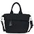 Borsa Reversibile PRADA Nylon 2way Nero Argento Auth 192253V - vista 2