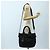Borsa Reversibile PRADA Nylon 2way Nero Argento Auth 192253V - vista 28