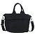 Borsa Reversibile PRADA Nylon 2way Nero Argento Auth 192253V - vista 3