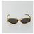 Occhiali da sole BOTTEGA VENETA Plastica Gold Auth BA14134M D'oro - vista 2