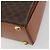 Céline Borsa CELINE Macadam Canvas PVC Pelle 2way Marrone Oro Auth 193909A D'oro - vista 14