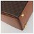 Céline Borsa CELINE Macadam Canvas PVC Pelle 2way Marrone Oro Auth 193909A D'oro - vista 15