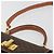 Céline Borsa CELINE Macadam Canvas PVC Pelle 2way Marrone Oro Auth 193909A D'oro - vista 8