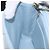 CHANEL Matelasse Chain Shoulder Bag Lamb Skin Light Blue Gold CC Auth 195324V D'oro Blu chiaro - vista 23