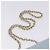 CHANEL Matelasse Chain Shoulder Bag Lamb Skin Light Blue Gold CC Auth 195324V D'oro Blu chiaro - vista 8