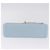 CHANEL Matelasse Chain Shoulder Bag Lamb Skin Light Blue Gold CC Auth 195324V D'oro Blu chiaro - vista 9