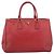 Saffiano Borsa a mano PRADA in pelle Safiano Rosso Oro Auth bs36426V D'oro - vista 2