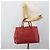 Saffiano Borsa a mano PRADA in pelle Safiano Rosso Oro Auth bs36426V D'oro - vista 27