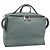Borsa FENDI in pelle 2way Verde Argento Auth bs36397
