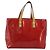 LOUIS VUITTON Monogram Vernis Reade PM Hand Bag Red Rouge M91088 LV Auth hk3973 Rosso - vista 13