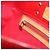 LOUIS VUITTON Monogram Vernis Reade PM Hand Bag Red Rouge M91088 LV Auth hk3973 Rosso - vista 22