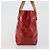 LOUIS VUITTON Monogram Vernis Reade PM Hand Bag Red Rouge M91088 LV Auth hk3973 Rosso - vista 3