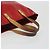 LOUIS VUITTON Monogram Vernis Reade PM Hand Bag Red Rouge M91088 LV Auth hk3973 Rosso - vista 7