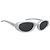 Bottega Veneta Occhiali da sole BOTTEGAVENETA in plastica argento Auth BA14137M