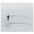 Bottega Veneta Occhiali da sole BOTTEGAVENETA in plastica argento Auth BA14137M - vista 6