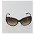 Gafas de sol PRADA estampado de carey plástico marrón oro Auth BA14251V Castaño Dorado - vista 2