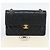CHANEL Borsa a Spalla Chain Matelasse 25 in Pelle di Agnello Nera e Oro CC Auth 195247V Nero D'oro - vista 29