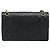 CHANEL Borsa a Spalla Chain Matelasse 25 in Pelle di Agnello Nera e Oro CC Auth 195247V Nero D'oro - vista 3