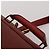LOUIS VUITTON LV Cup Challenger Line Challenge Siefeller Red M46124 Auth am12046 Rosso - vista 15