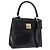 Céline Borsa CELINE in pelle 2way Nera Oro Auth 193583A Nero D'oro