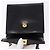 Céline Borsa CELINE in pelle 2way Nera Oro Auth 193583A Nero D'oro - vista 17