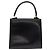 Céline Borsa CELINE in pelle 2way Nera Oro Auth 193583A Nero D'oro - vista 3