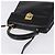 Céline Borsa CELINE in pelle 2way Nera Oro Auth 193583A Nero D'oro - vista 6