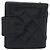 Portafoglio CHANEL Matelasse Cambon Line in pelle di agnello nero CC Auth bs36633 - vista 3