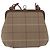 Borsa a Spalla Burberrys Nova Check in Tela Beige e Oro Auth bs36455 D'oro - vista 3