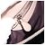 Borsa a Spalla BALLY in Pelle Rosa Argento Auth BA14581A - vista 21