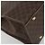 Céline Borsa CELINE Macadam Canvas PVC Pelle Marrone Oro Auth 194691 D'oro - vista 11