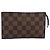 LOUIS VUITTON Damier Ebene Marais Pouch LV Auth 192443 - vista 13