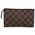 LOUIS VUITTON Damier Ebene Marais Pouch LV Auth 192443 - vista 2