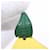 Hermès HERMES Lemon Charm Leather Yellow Auth BA14245M  - view 8