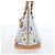 Borsa LOUIS VUITTON Multicolor Alma GM Bianca M40441 LV Auth 192463SAV Bianco - vista 4