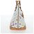 Borsa LOUIS VUITTON Multicolor Alma GM Bianca M40441 LV Auth 192463SAV Bianco - vista 5