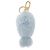 LOUIS VUITTON Portachiavi LV Seal Bag Charm Fur Light Blue M00550 LV Auth 194719M - vista 3