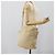 LOEWE Anagram Shoulder Bag Leather Ivory Gold Auth bs36600 D'oro Crudo - vista 24
