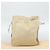 LOEWE Anagram Shoulder Bag Leather Ivory Gold Auth bs36600 D'oro Crudo - vista 25
