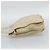 LOEWE Anagram Shoulder Bag Leather Ivory Gold Auth bs36600 D'oro Crudo - vista 3