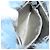 Clutch PRADA in Pelliccia Blu Argento Autentica 193790M - vista 20