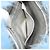 Clutch PRADA in Pelliccia Blu Argento Autentica 193790M - vista 21