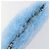 Clutch PRADA in Pelliccia Blu Argento Autentica 193790M - vista 6