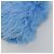 Clutch PRADA in Pelliccia Blu Argento Autentica 193790M - vista 8