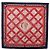 Hermès HERMES Carré 90 Schal Émare Nostrum  Seide Rot Navy Authentisch 192551 Marineblau - Ansicht 13
