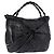 Borsa Salvatore Ferragamo in vernice nero e argento Auth ka5460 Schwarz Silber