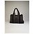 Hermès Vintage Hermes Troca Canvas Tote Dunkelgrau Schwarz - Ansicht 7