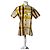 Camicia di cotone vintage Burberry Crema Senape Marrone M